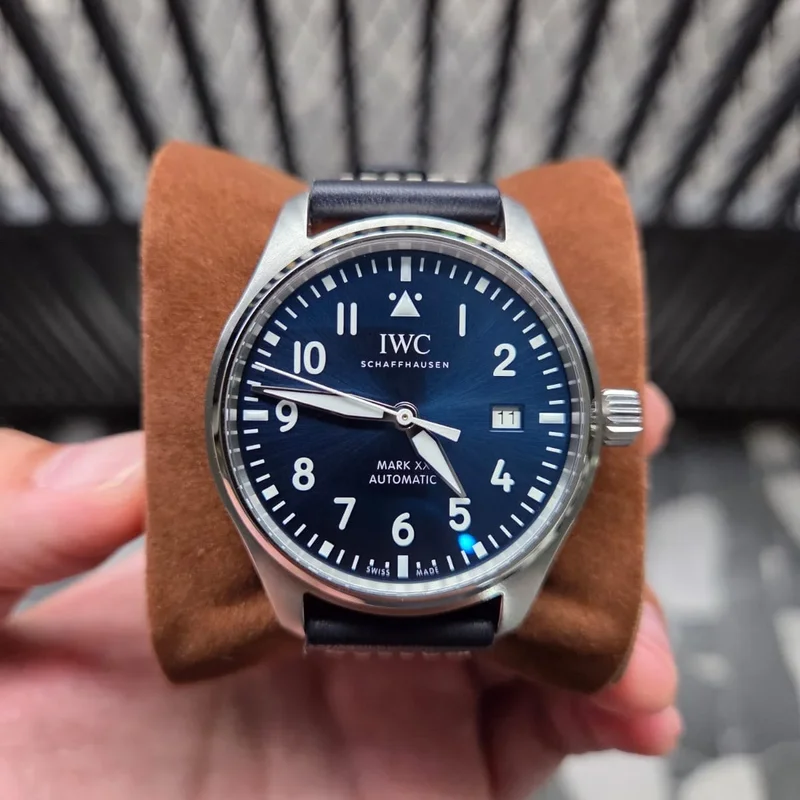 Pilot's Watch Mark XX Stainless Steel / Blue