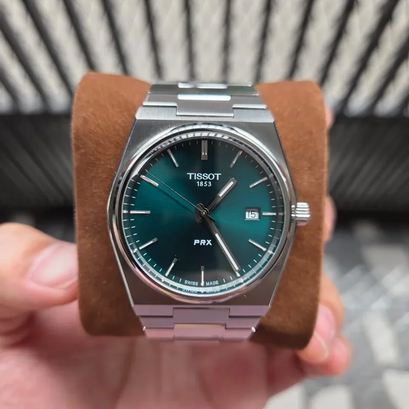 PRX Quartz Stainless Steel / Green