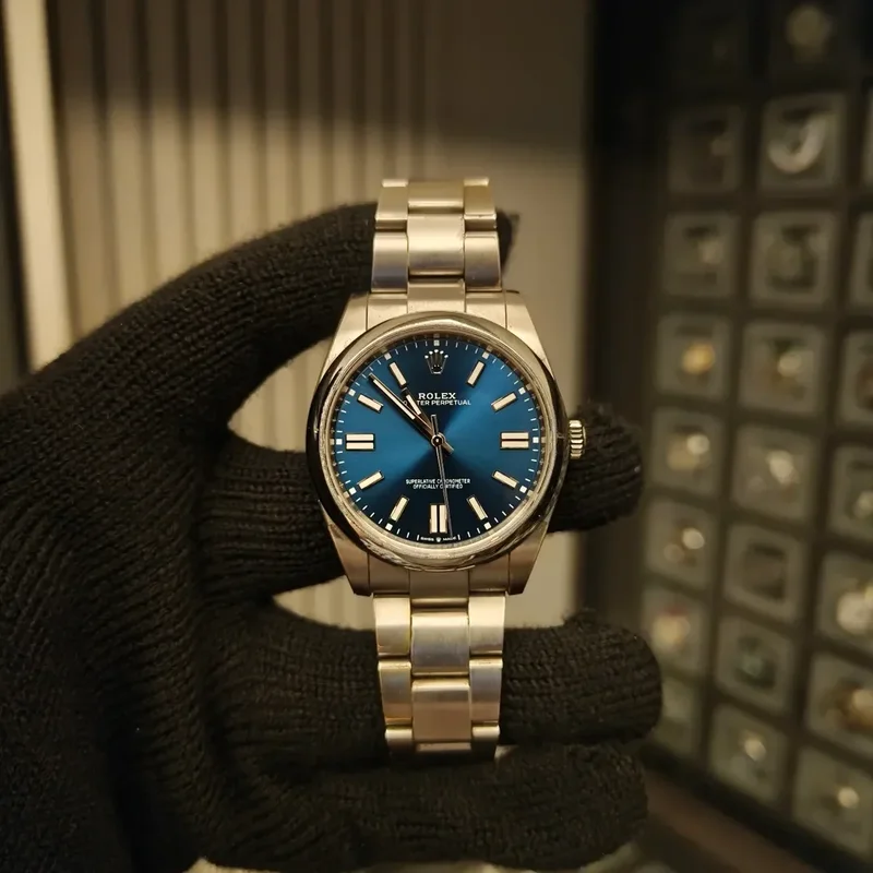 Oyster Perpetual 41 Stainless Steel / Blue