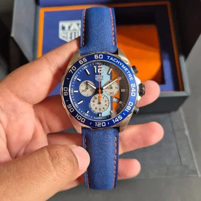 Formula 1 Quartz Chronograph 43mm / Gulf / Stainless Steel