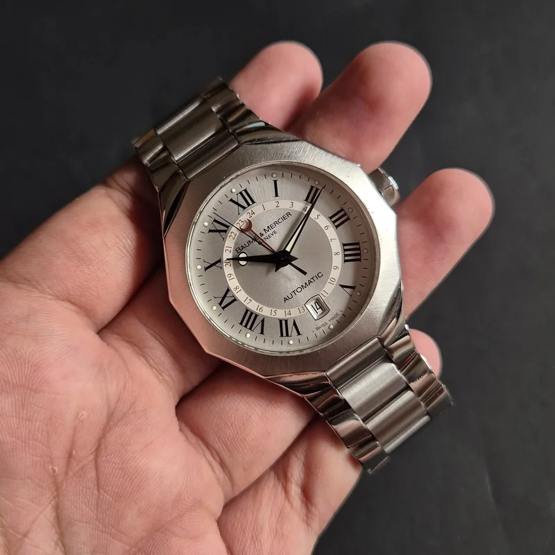 Thumb Riviera GMT Automatic / Stainless Steel / Silver