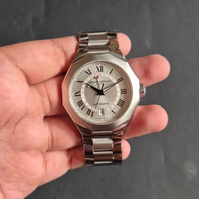 Riviera GMT Automatic / Stainless Steel / Silver