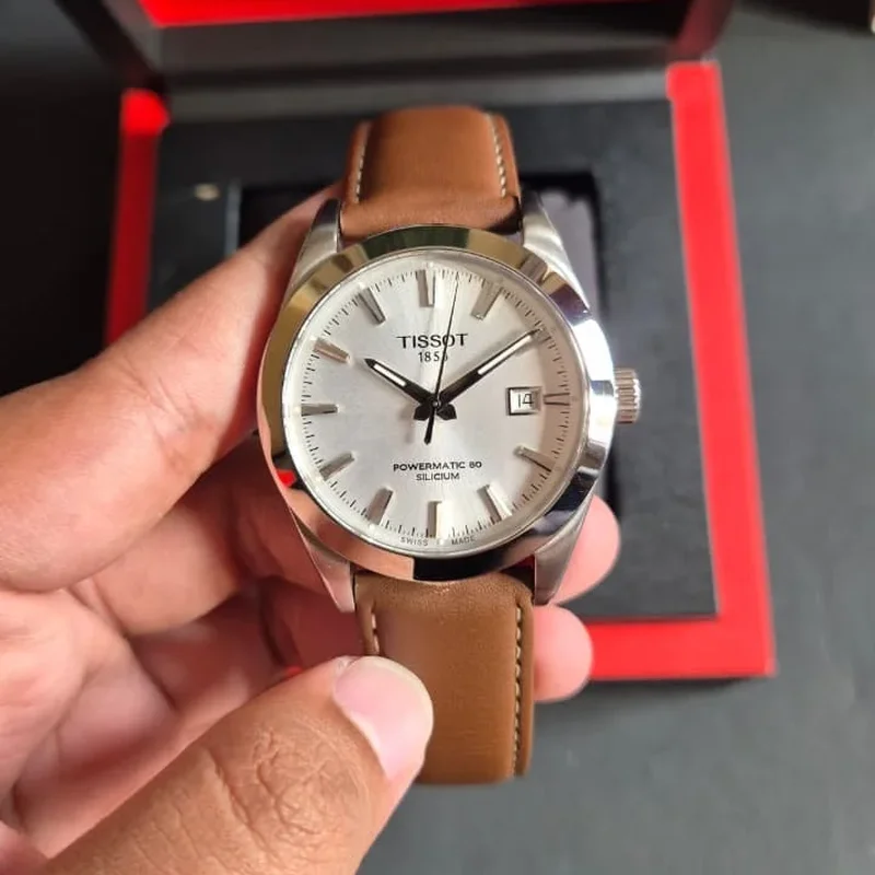 Gentleman Powermatic Stainless Steel / Silver / Strap