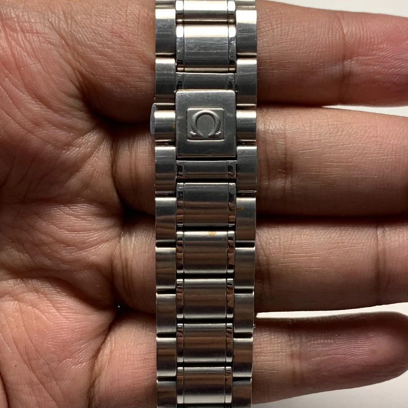 Thumb Speedmaster Day-Date 39 Stainless Steel / Blue / Bracelet