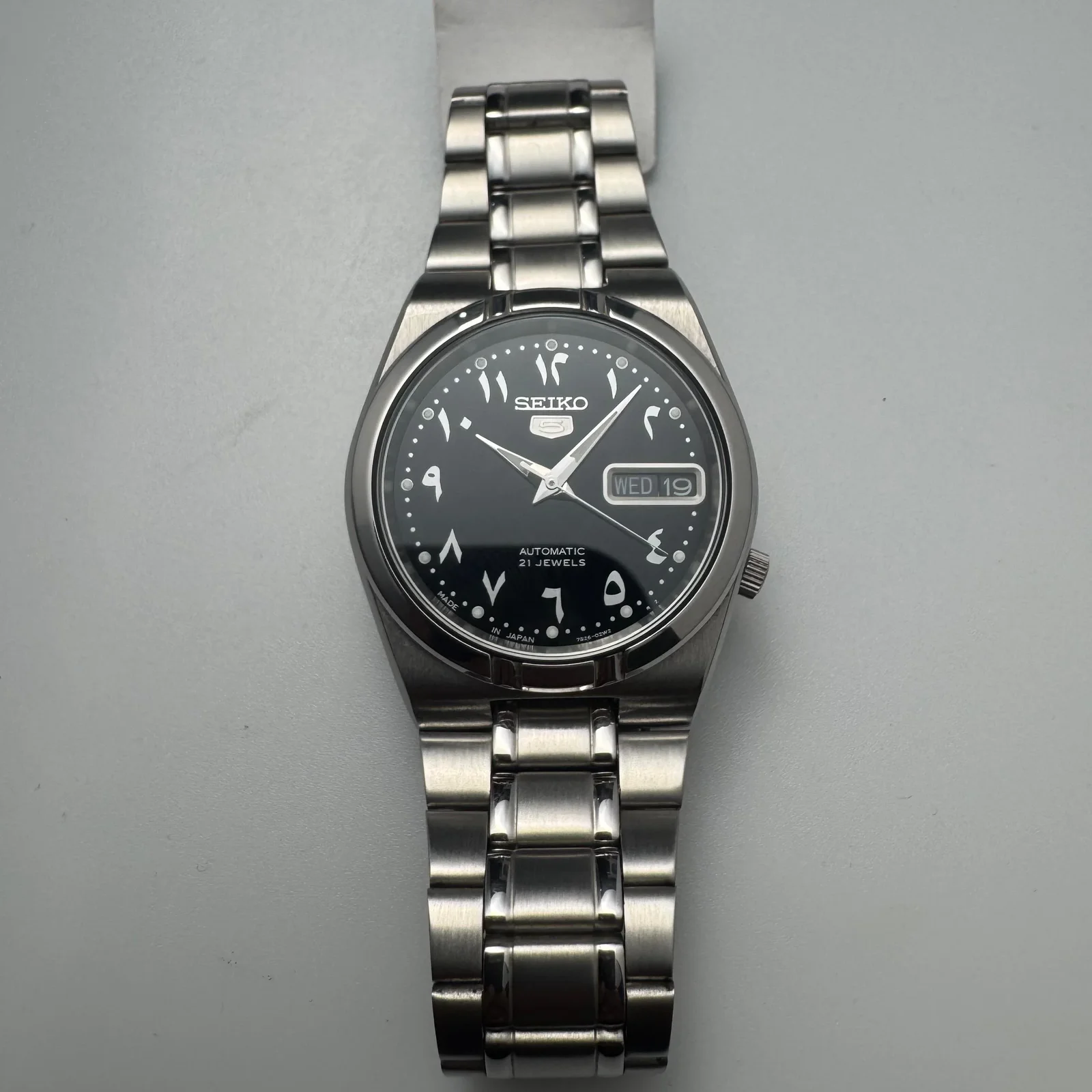 5 Automatic Japan Made SNK063J5 Arabic Black 