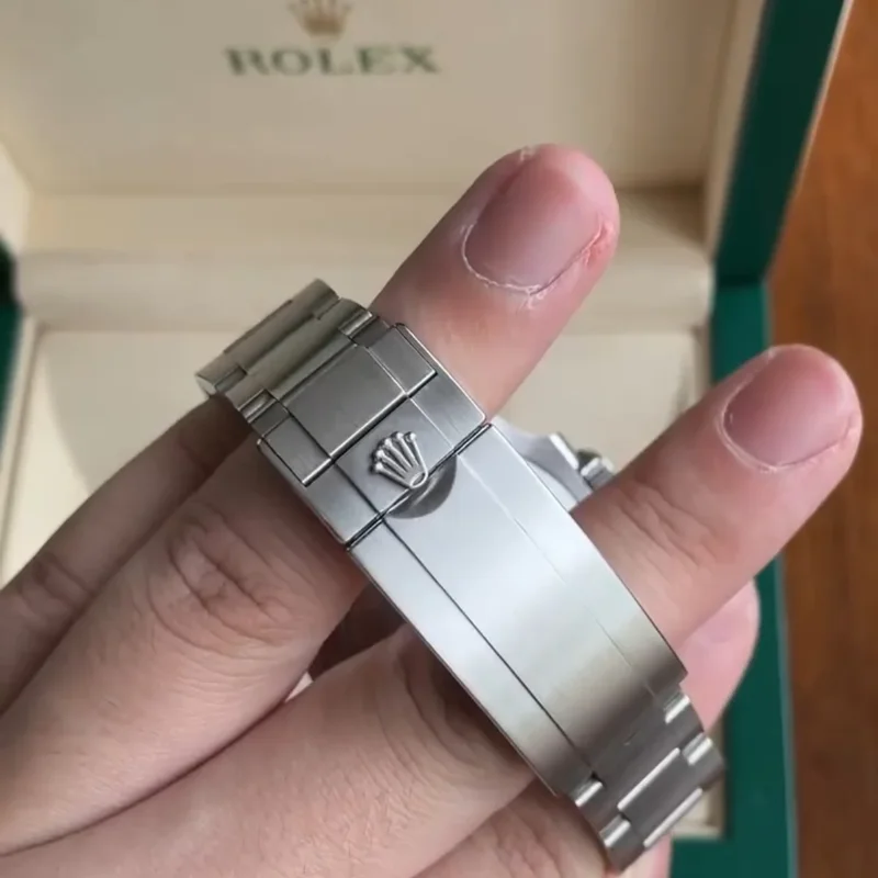 Thumb Submariner Date Stainless Steel / Green / Cerachom