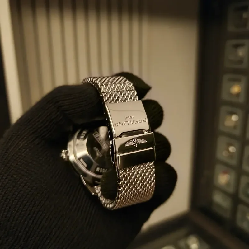 Thumb Superocean Heritage II 42 Stainless Steel / Blue / Blue / Bracelet