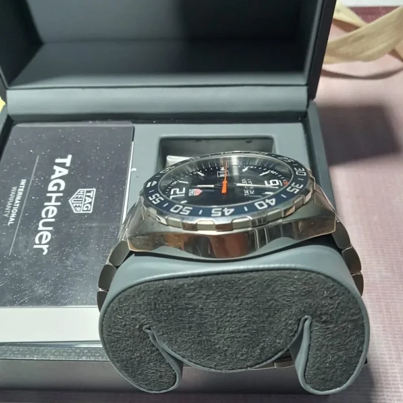 Thumb Formula 1 Quartz 43 Stainless Steel / Blue / Bracelet