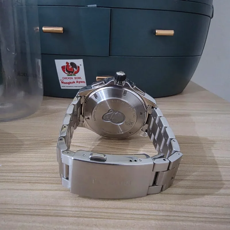 Thumb Aquaracer 500M Calibre 16 43 Stainless Steel / Black / Bracelet