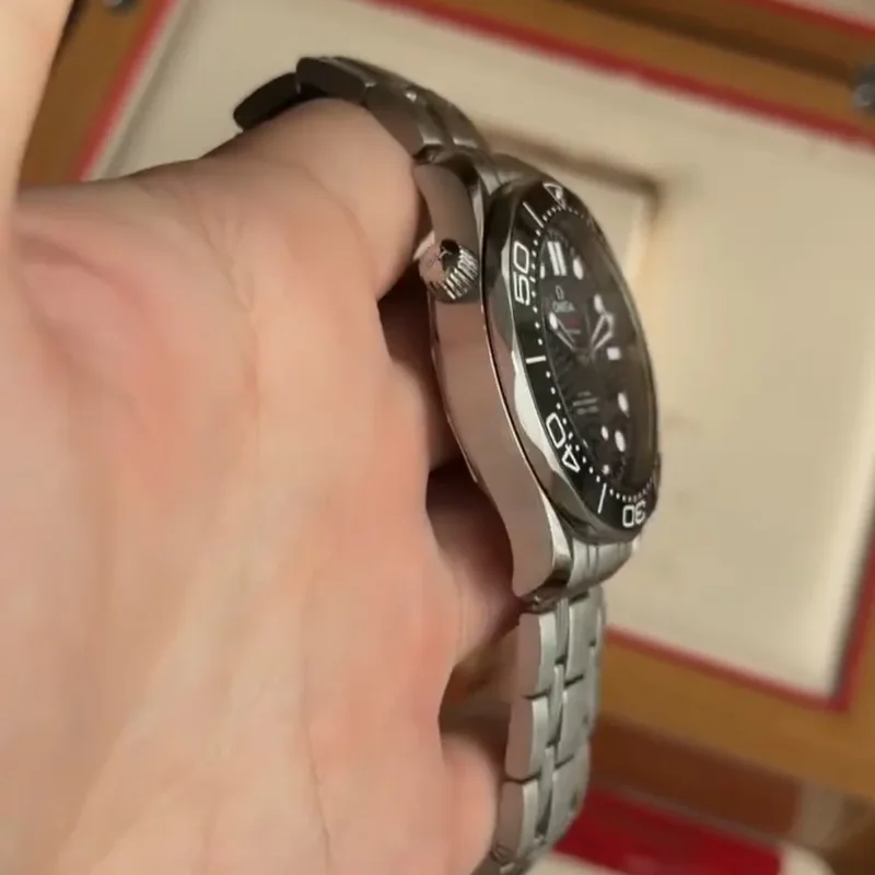 Thumb Seamaster Diver 300M Master Co-Axial 42 Stainless Steel / Black / Bracelet