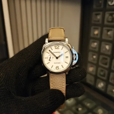 Luminor Piccolo Due 38 Automatic Stainless Steel / White