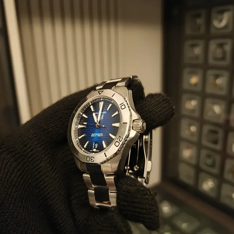 Thumb Aquaracer Professional 200 40 Automatic Stainless Steel / Blue