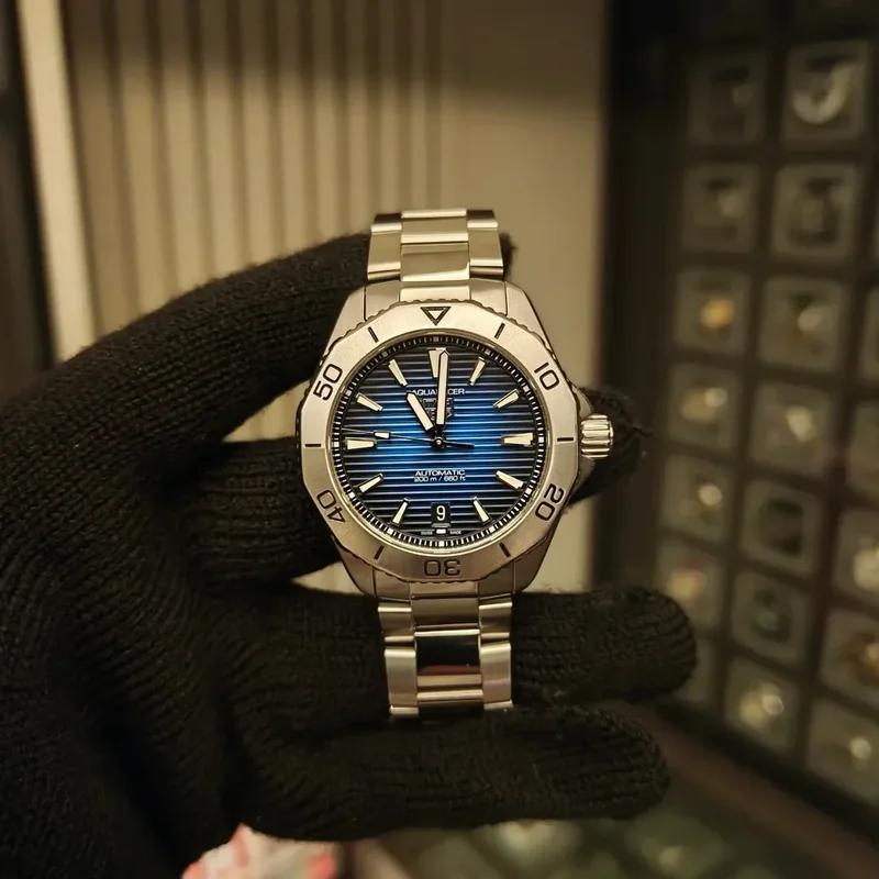 Aquaracer Professional 200 40 Automatic Stainless Steel / Blue