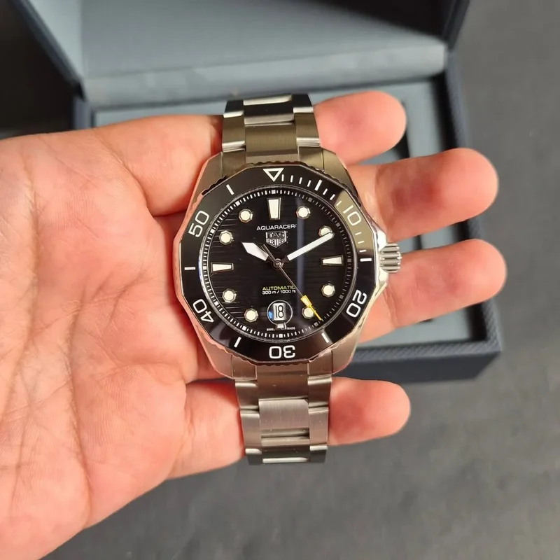 Aquaracer Professional 300 43 Stainless Steel / Black