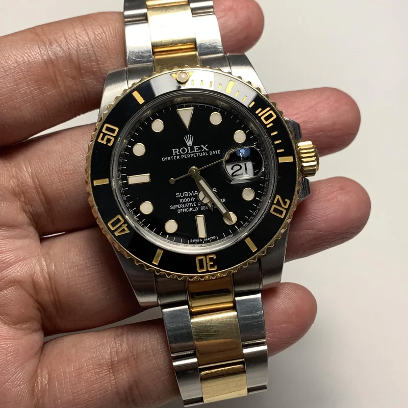 Submariner Date Rolesor / Black / Cerachrom