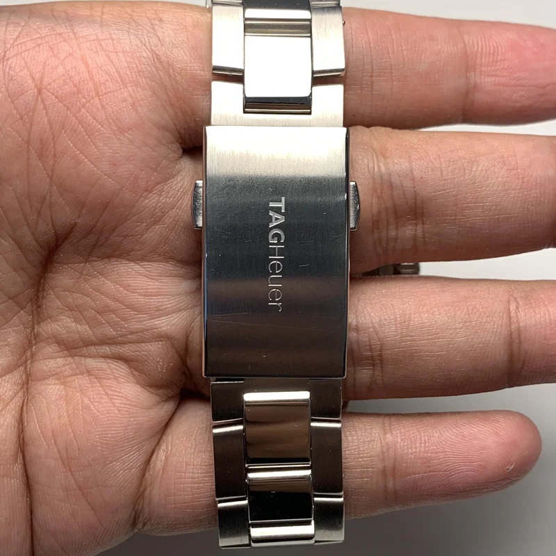 Thumb Aquaracer 500M Calibre 16 44 Stainless Steel / Black / Bracelet