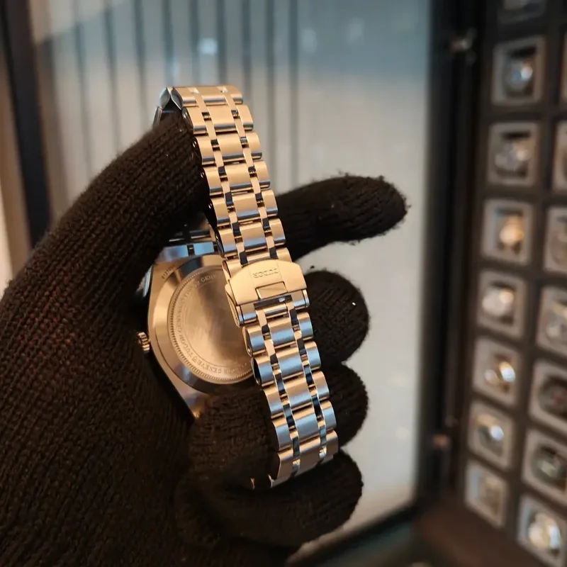 Thumb Royal Day-Date 41 Stainless Steel / Salmon - Roman