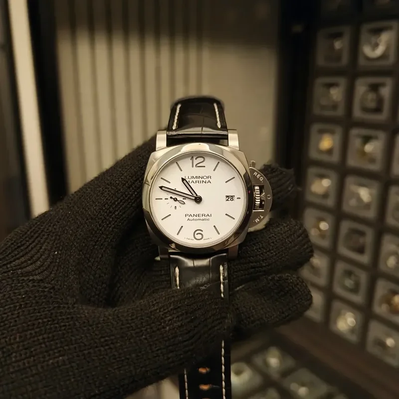 Luminor Marina Quaranta Steel / White