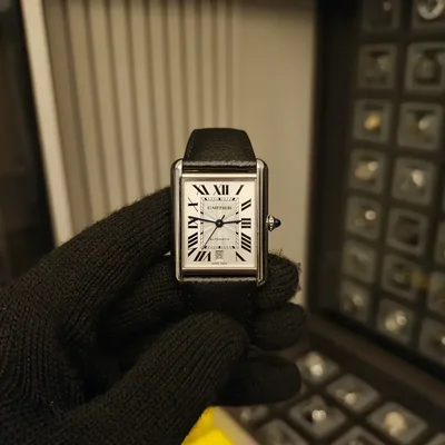 Tank Must Extra Large Automatic Stainless Steel / Silver