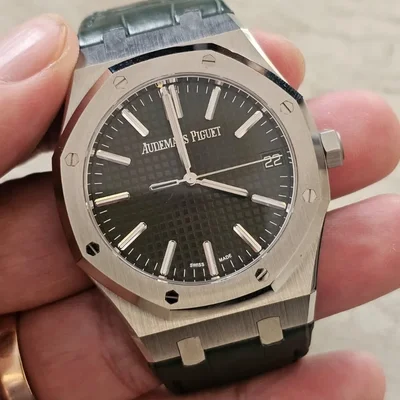 Royal Oak Selfwinding 41 Stainless Steel / Green / 50th Anniversary