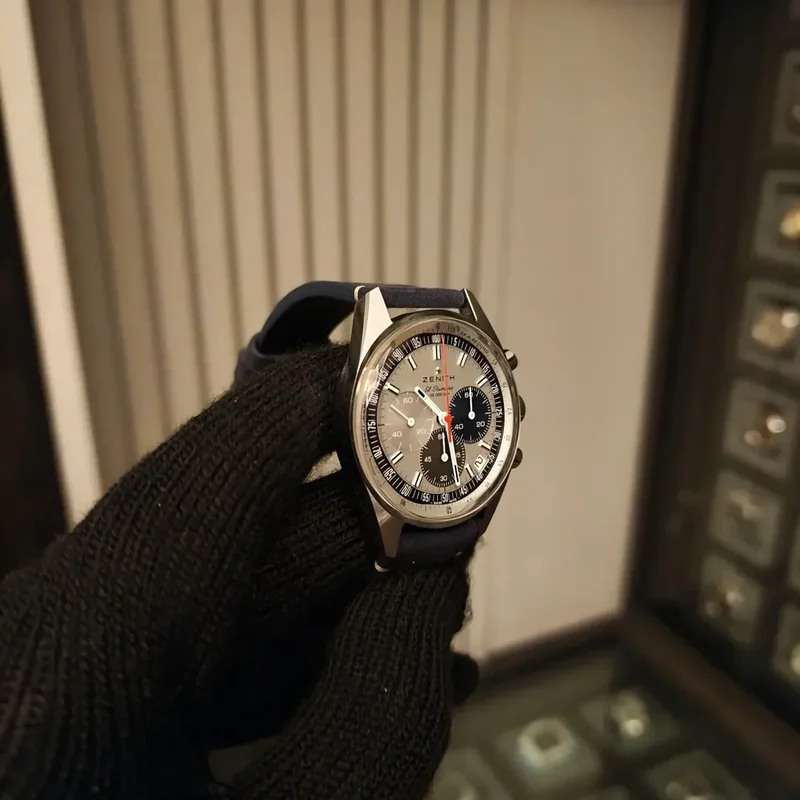 Thumb Chronomaster Original Stainless Steel / Silver / Strap