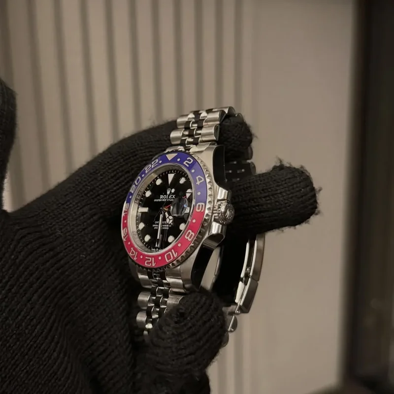 Thumb GMT-Master II Stainless Steel / BLRO / Jubilee