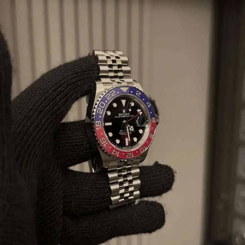 Thumb GMT-Master II Stainless Steel / BLRO / Jubilee