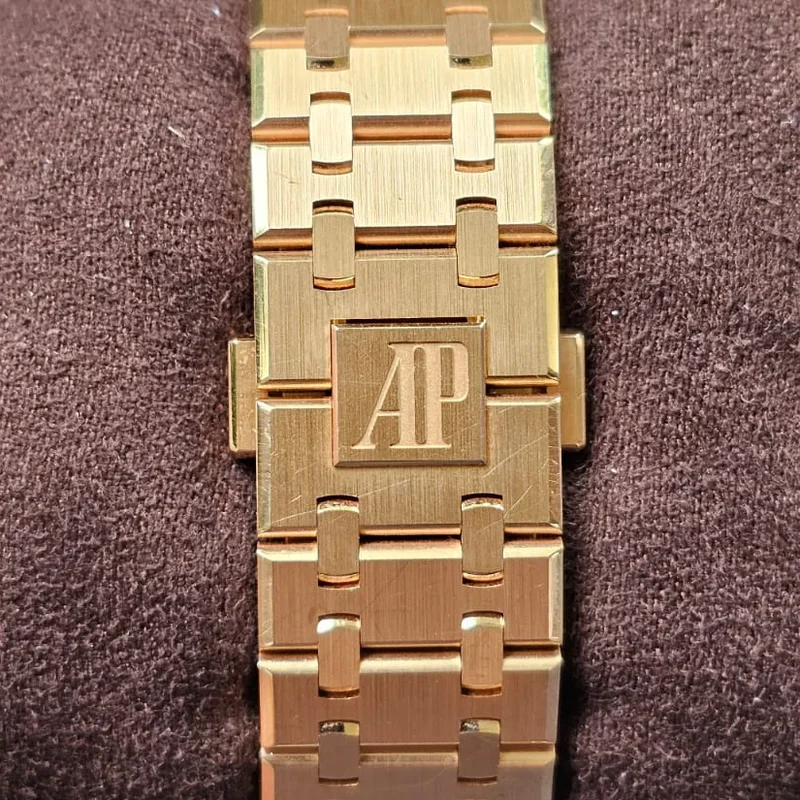 Thumb Royal Oak Openworked Selfwinding Pink Gold / Strap