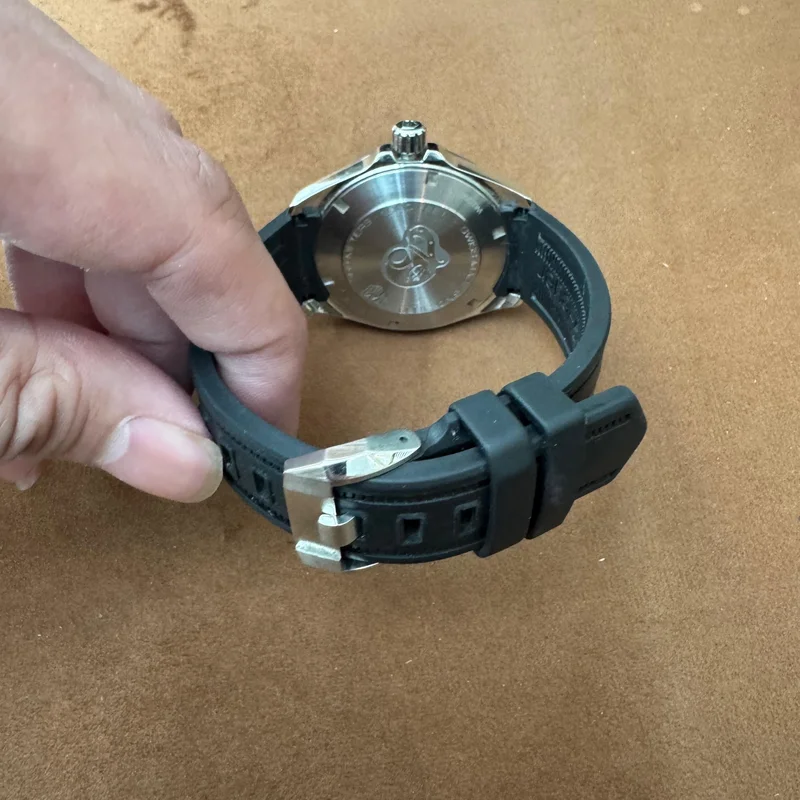 Thumb Aquaracer Quartz 300M 41 Stainless Steel / Black / Rubber