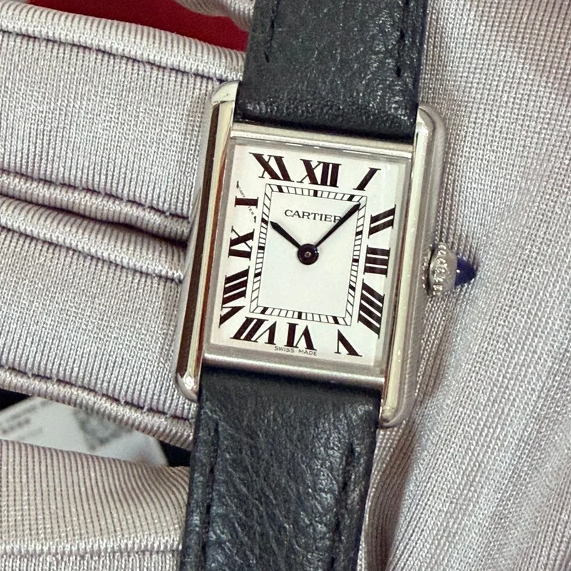 Tank Must Small Quartz Stainless Steel / Silver