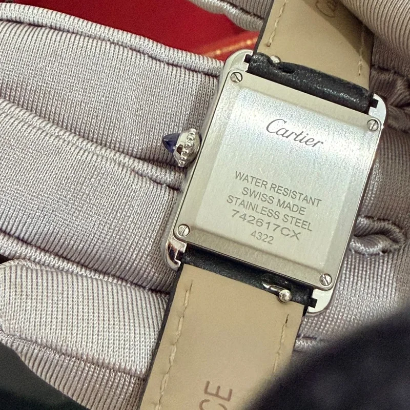 Thumb Tank Must Small Quartz Stainless Steel / Silver