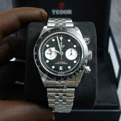 Heritage Black Bay Chronograph Inverted Panda / Bracelet