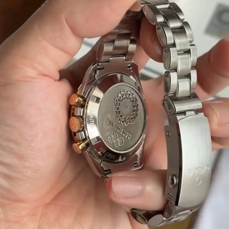 Thumb Speedmaster Professional Moonwatch Stainless Steel / Yellow Gold / Black / Tokyo Olympics