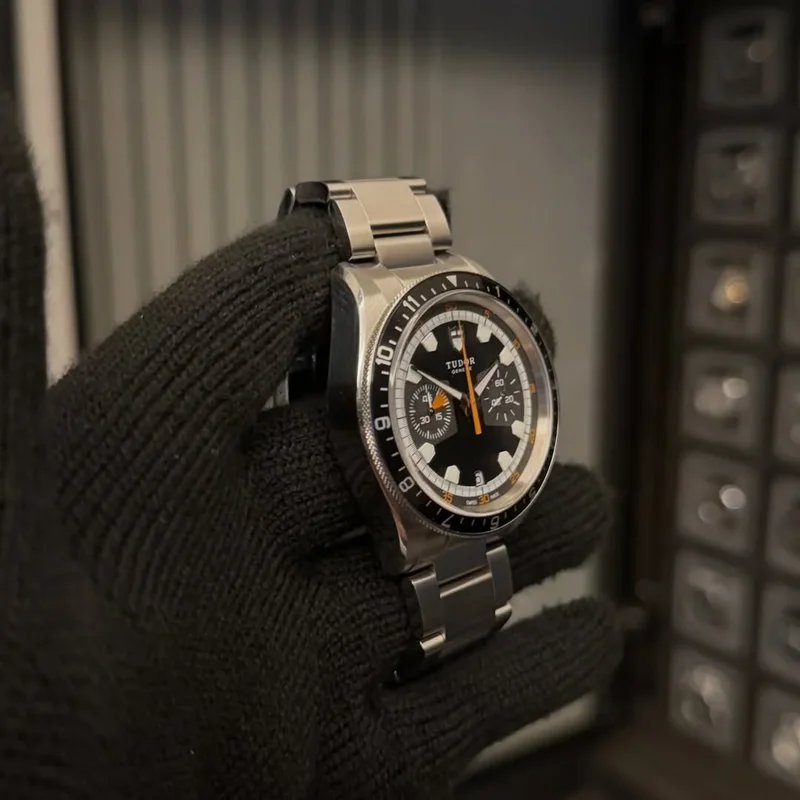 Thumb Heritage Chrono Black / Bracelet