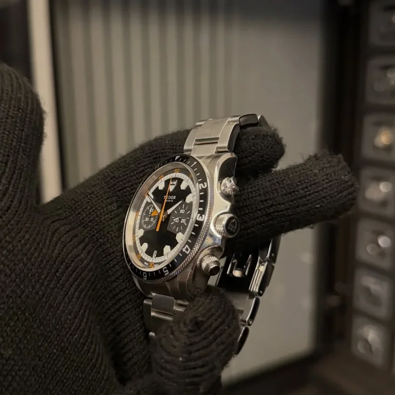 Thumb Heritage Chrono Black / Bracelet