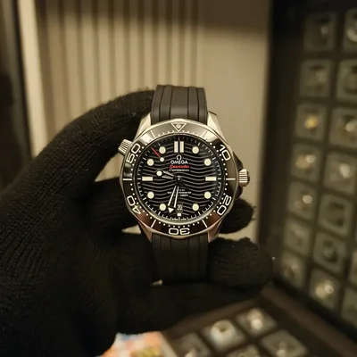 Seamaster Diver 300M Master Co-Axial 42 Stainless Steel / Black / Rubber