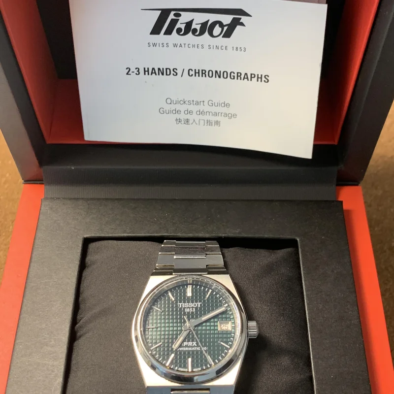 Thumb PRX 35 Powermatic 80 Stainless Steel / Green