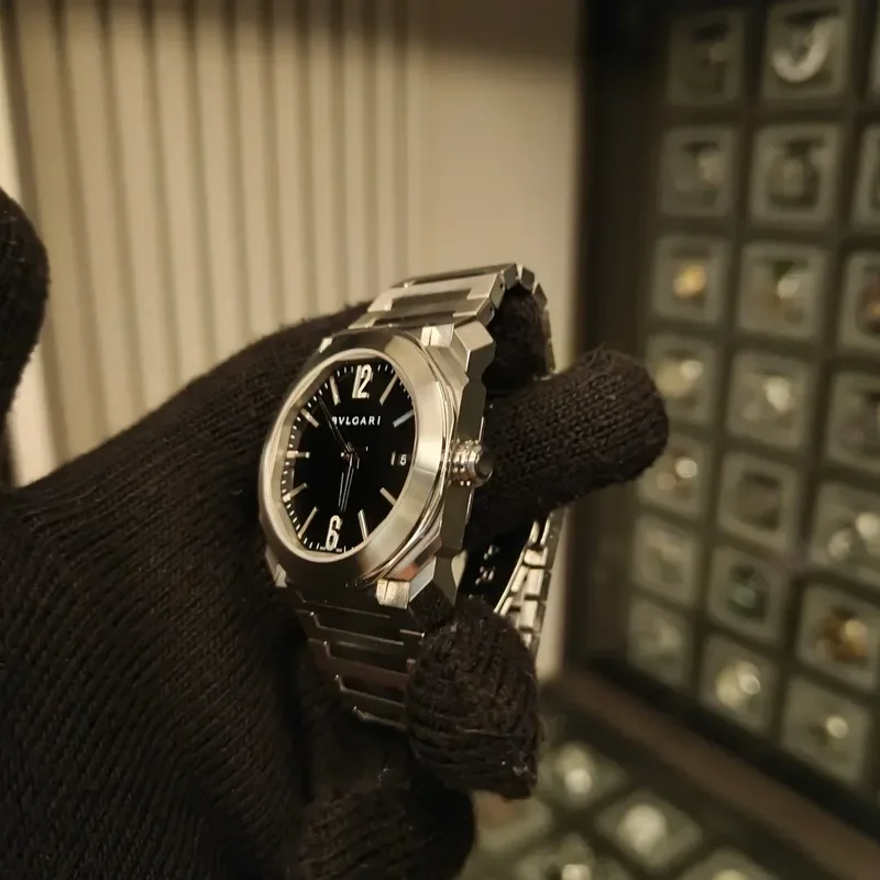 Thumb Octo Solotempo 38 Black Bracelet