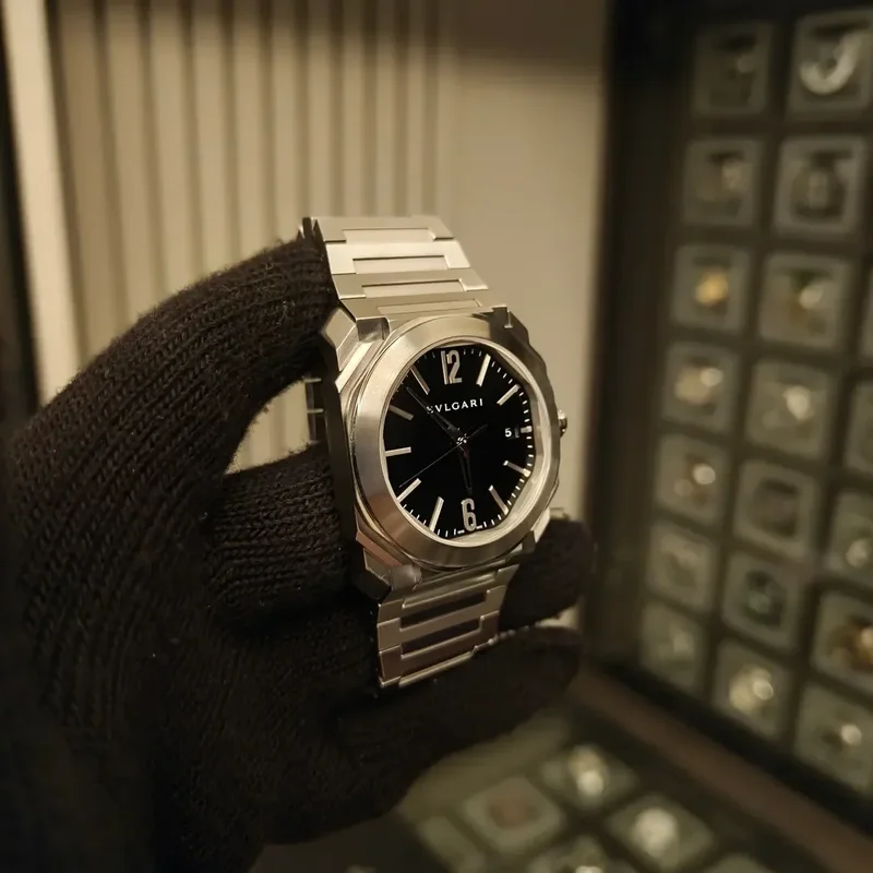 Thumb Octo Solotempo 38 Black Bracelet