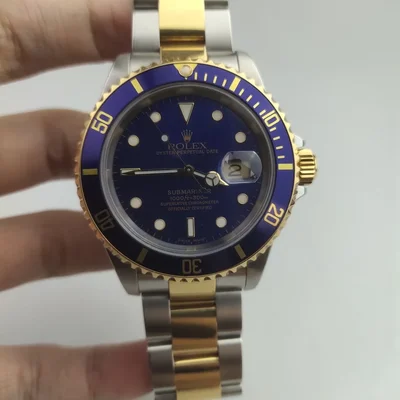 Submariner Date 16613 Blue Tritium