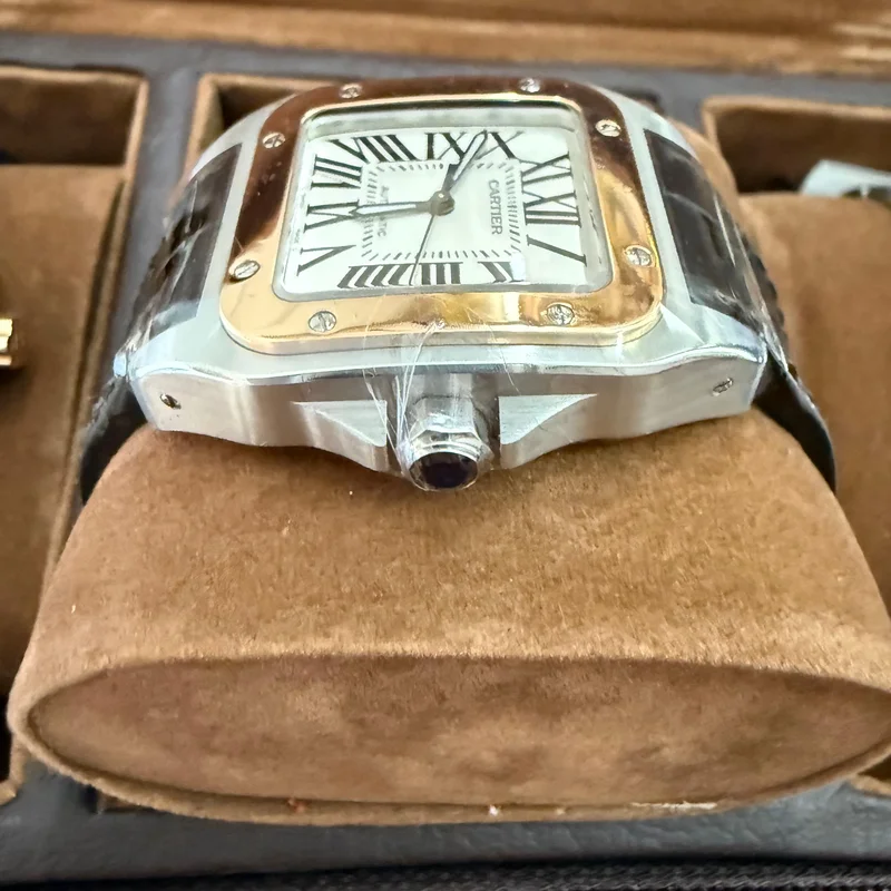 Thumb Santos 100 Two Tone Automatic