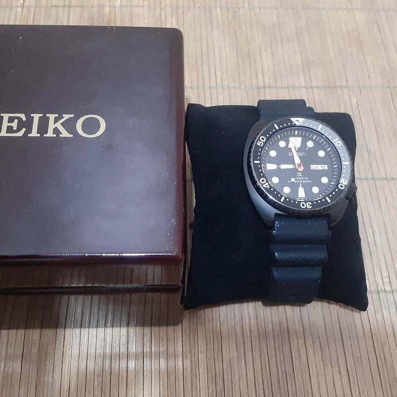 Thumb Prospex Diver Turtle Stainless Steel / Black / Black Series