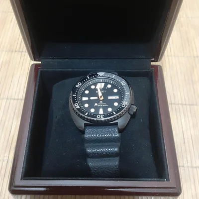 Prospex Diver Turtle Stainless Steel / Black / Black Series