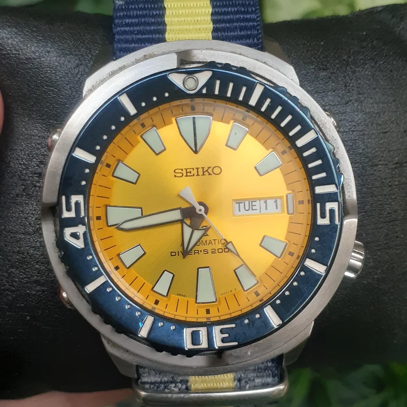 Thumb Super Rare Seiko Prospex Yellow Men's Watch - SRPD15K1