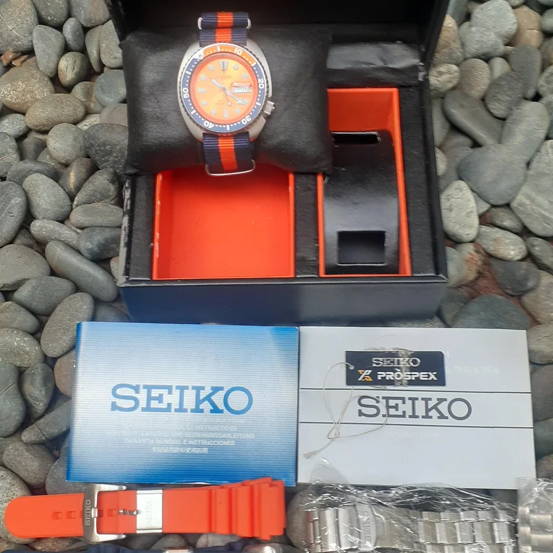 Thumb Seiko Prospex Orange Men's Watch - SRPC95K1 Limited Edition
