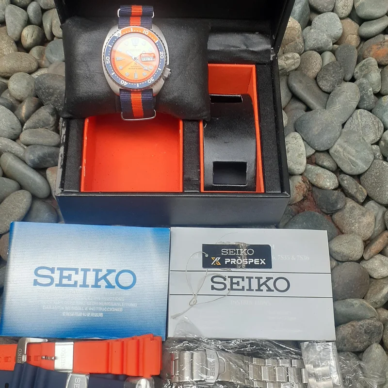 Thumb Seiko Prospex Orange Men's Watch - SRPC95K1 Limited Edition
