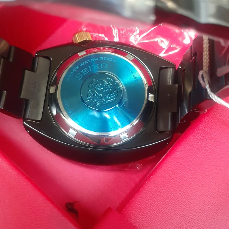Thumb Seiko Prospex Turtle Watch SRPJ52K1 Limited Edition