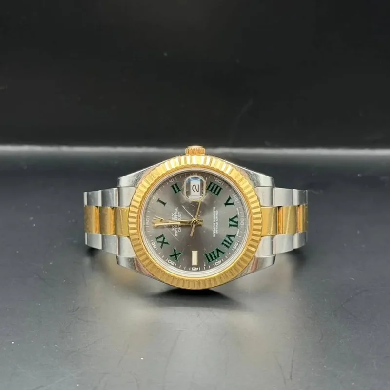 Datejust II Rolesor Slate Roman