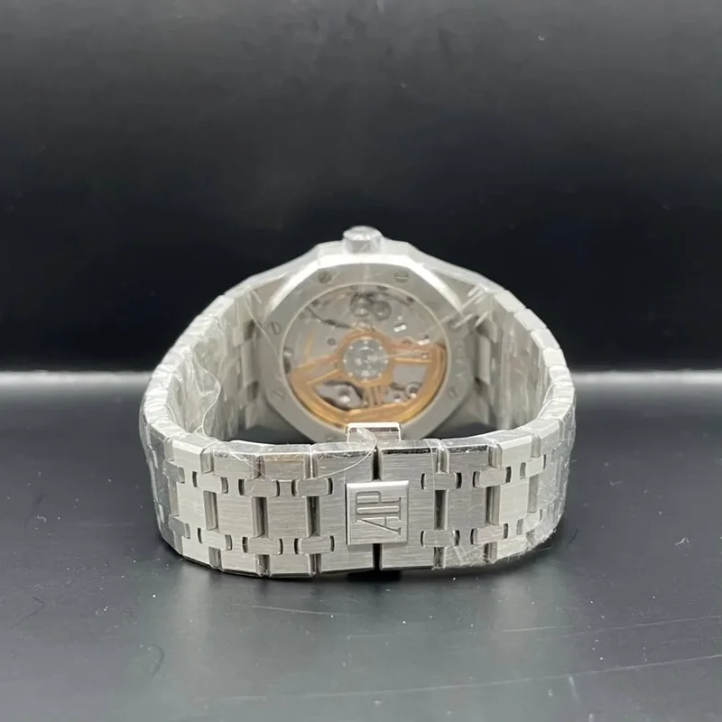 Thumb Royal Oak 15500 Stainless Steel / Blue
