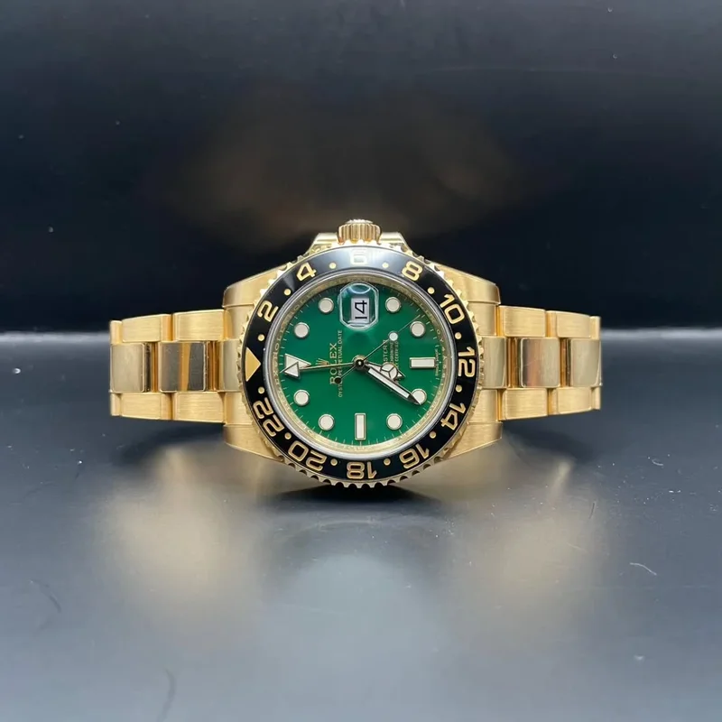 GMT-Master II Yellow Gold / LN / Green